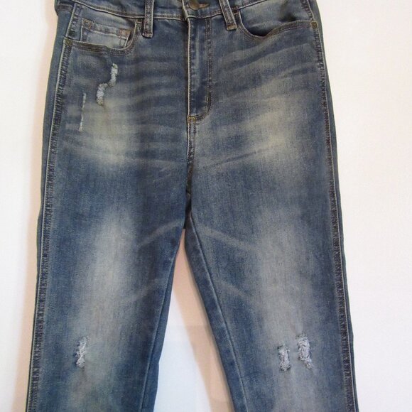 BUFFALO DAVID BITTON HIGH RISE SKINNY JEANS, NEW - Picture 4 of 5
